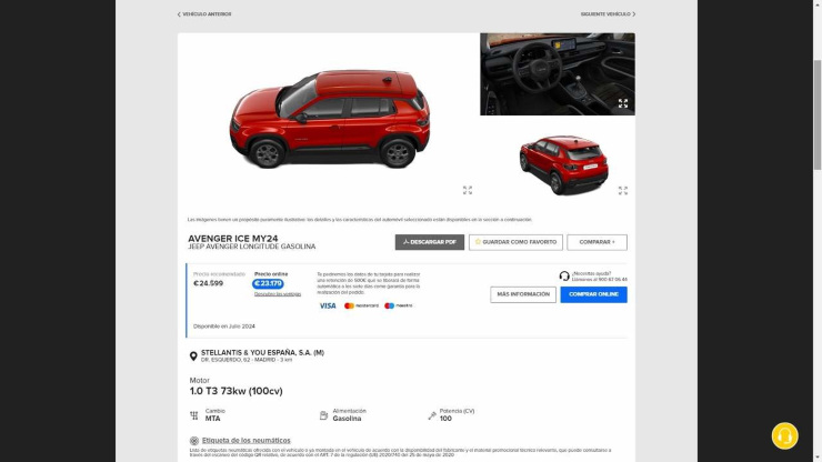 Ora puoi comprare la tua Jeep online