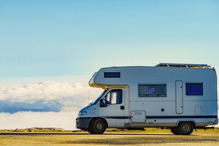 Camper su strada