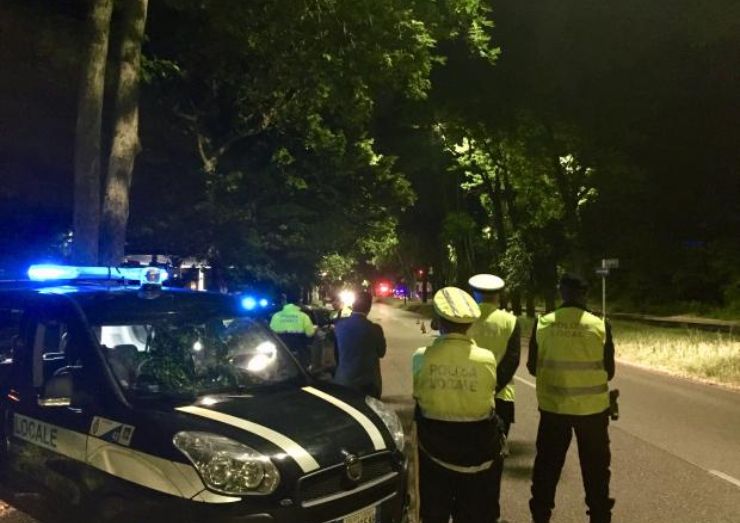 Polizia Locale e Posto di Blocco