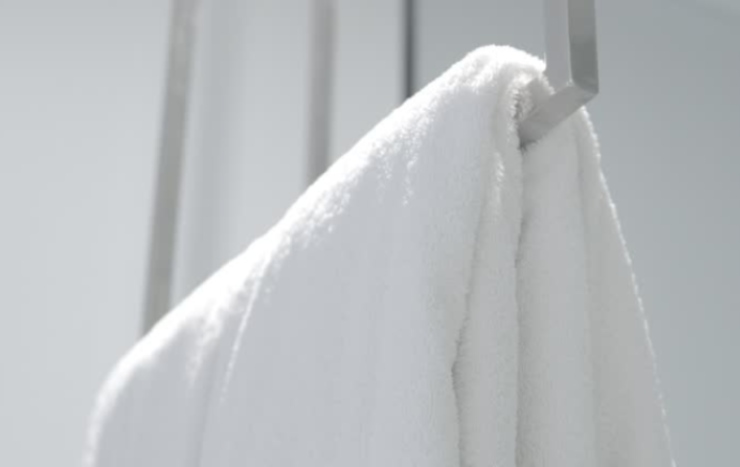 Asciugamano bianco