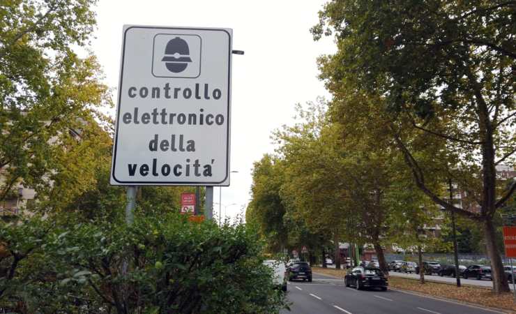 Cartello autovelox