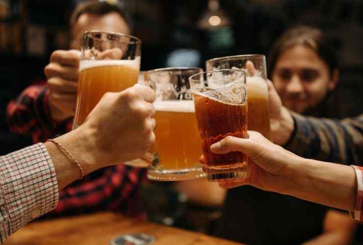 Serata con alcol