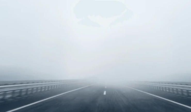 Nebbia in autostrada