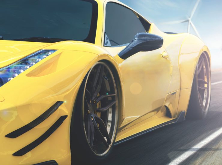 Illustrazione di una Ferrari gialla (Canva FOTO) - vehiclecue.it