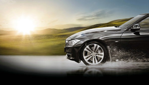 Aquaplaning during raining