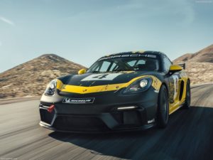Porsche 718 Cayman GT4: l'auto fatta anche con la canapa
