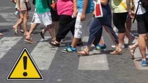 Attraversamento pedoni