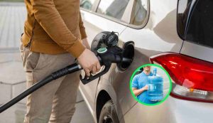 Benzina acqua auto