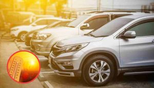 Auto al sole