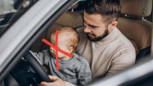 Bambini in auto