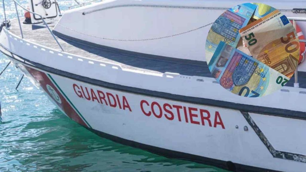 Guardia costiera e multe