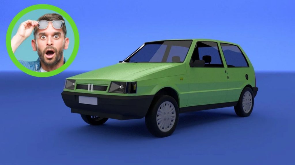 La vecchia Fiat Uno