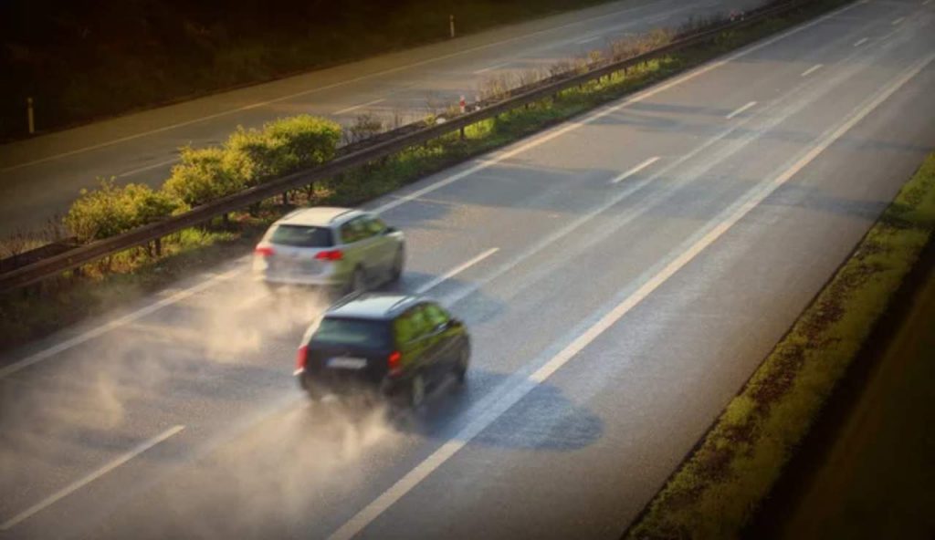 Sorpasso in autostrada