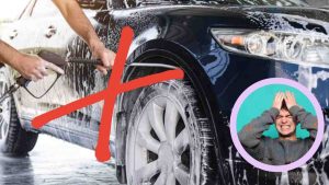 Vietato lavare l'auto