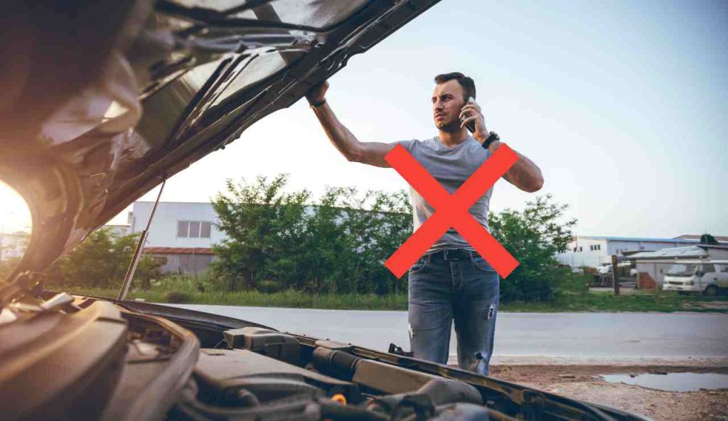 Auto in panne