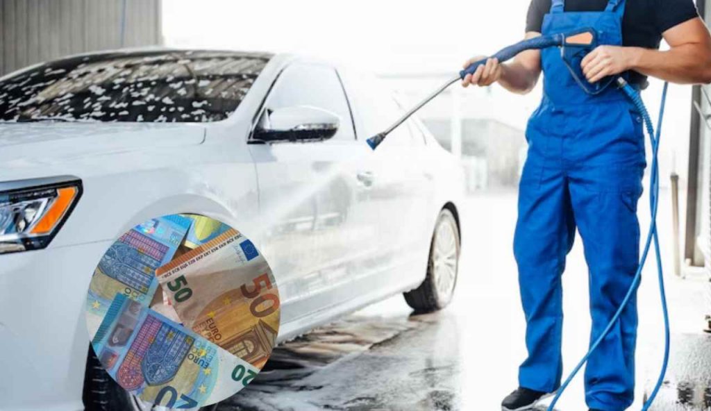 Lavare l'auto può costarti caro