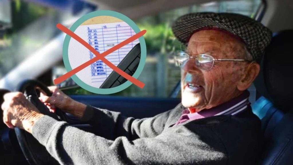 Niente più patenti per gli over
