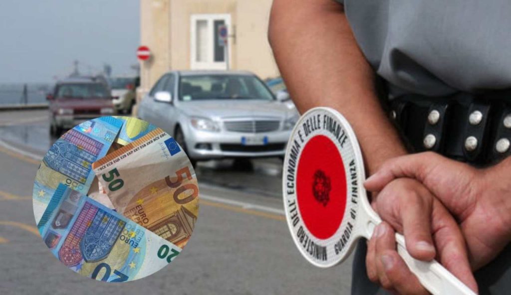 Posto di blocco e sanzioni