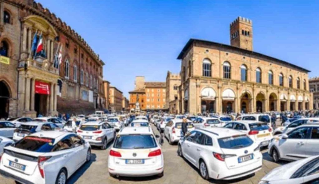 Area di parcheggio Taxi