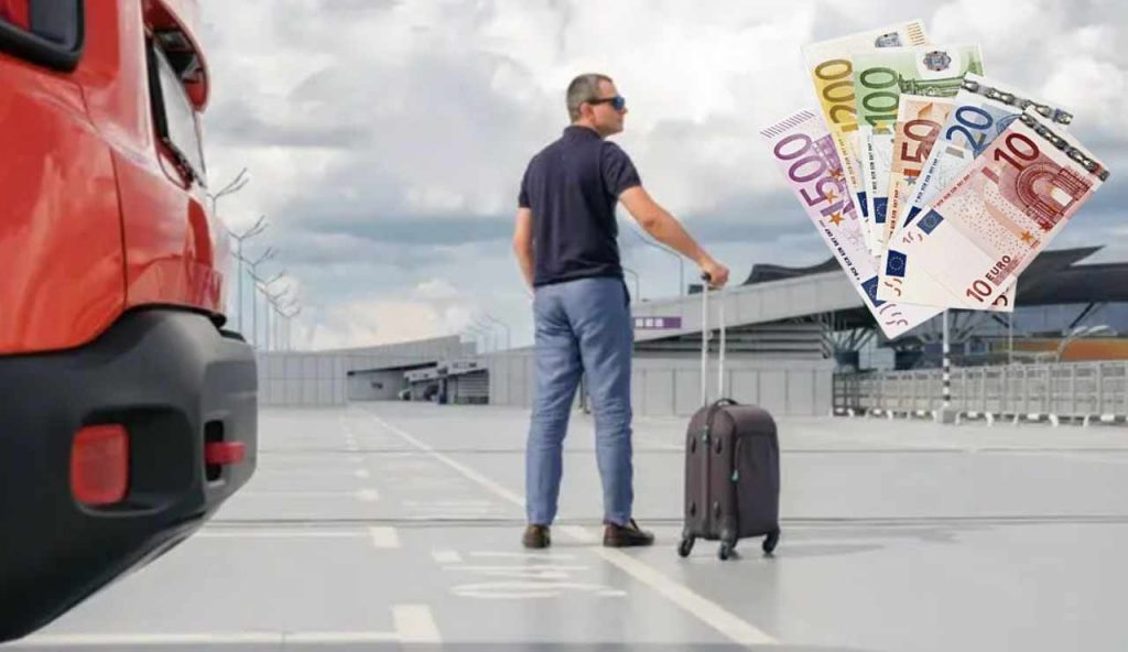 Parcheggio in aeroporto (Depositphotos foto) - www.vehiclecue.it