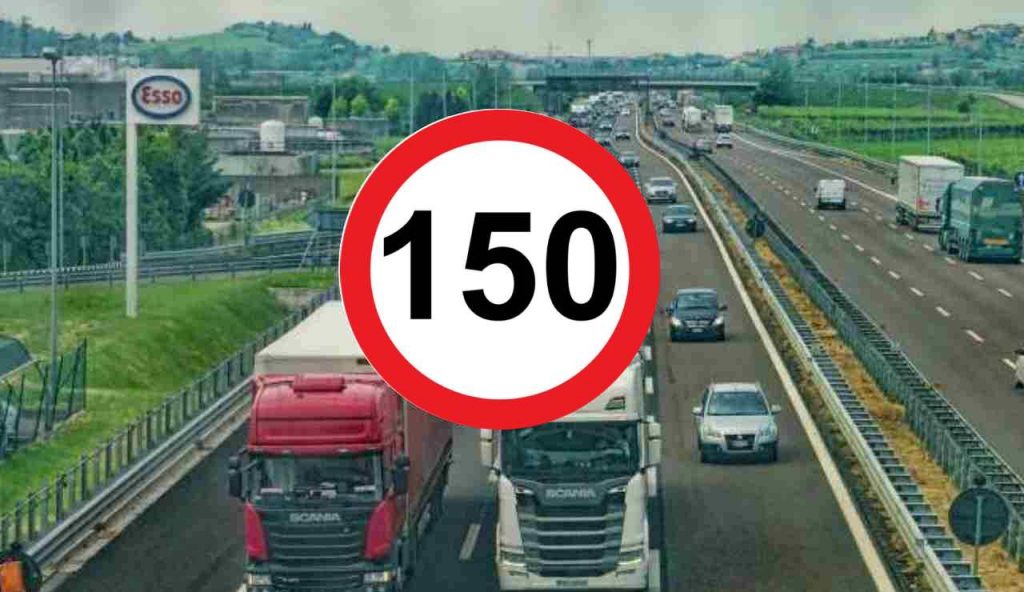 Limiti in autostrada a 150 (Depositphotos foto) - www.vehiclecue.it