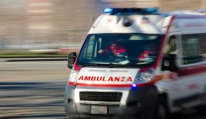 Ambulanza in corsa
