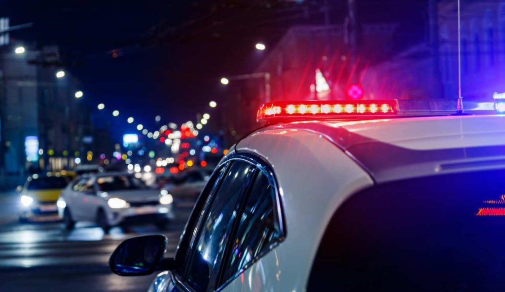 Auto Codice della Strada notte