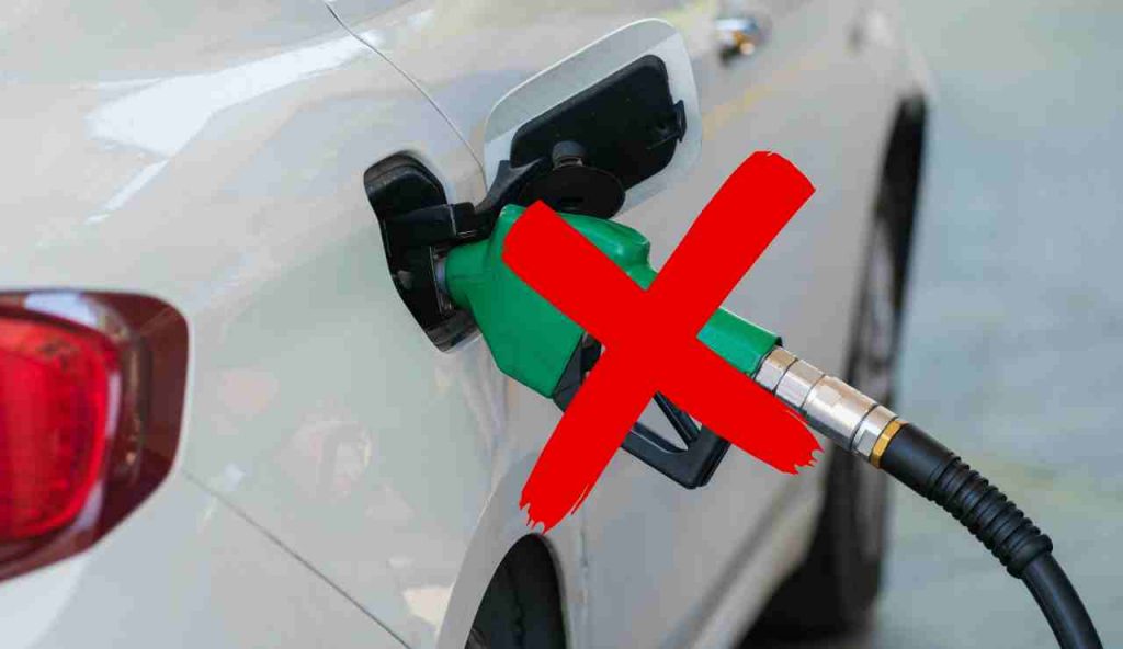 Benzina divieto