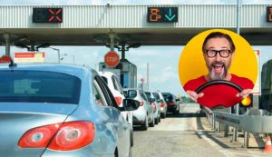 Casello autostradale e furbetto (Depositphotos foto) - www.vehiclecue.it