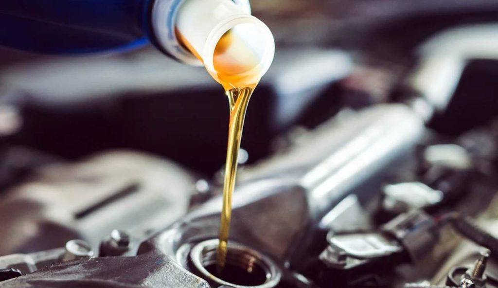 Liquido nel motore