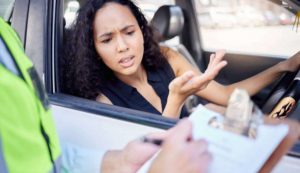 Automobilista multata