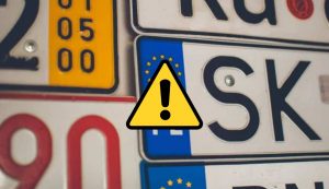 Targhe auto e pericoli (Depositphotos foto) - www.vehiclecue.it